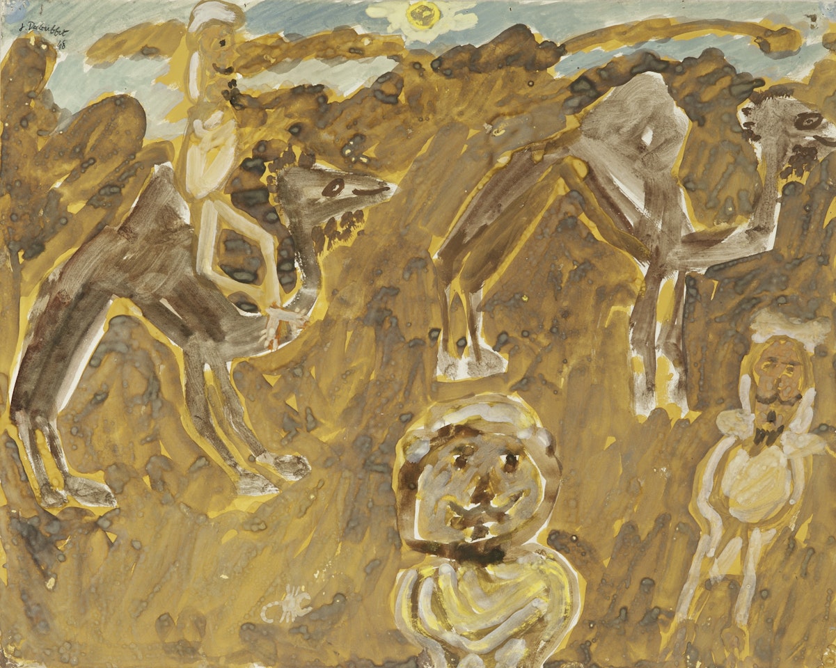 CARAVANE by Jean Dubuffet