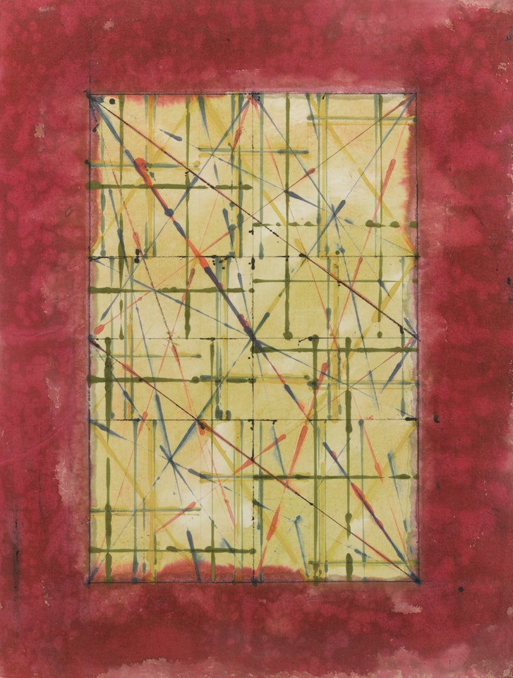 UNTITLED (WINDOW STUDY NO. 1) by Brice Marden