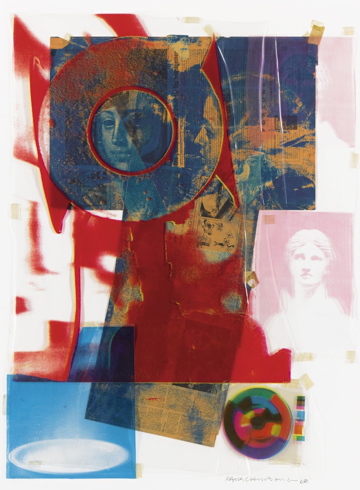 UNTITLED (ORIGINAL ART FOR QUARRY) by Robert Rauschenberg