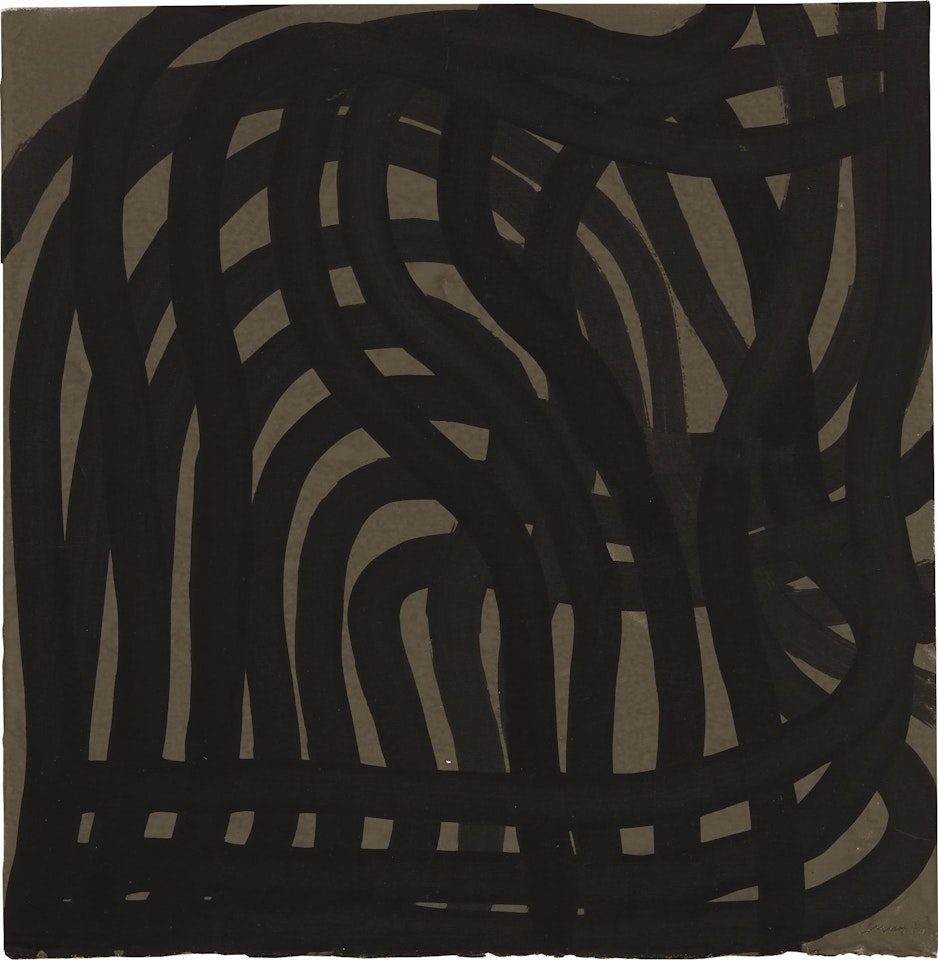 Irregular Curves by Sol LeWitt