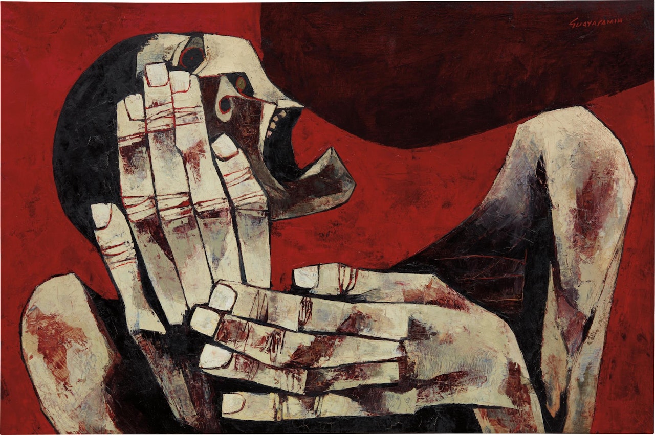 El Grito by Oswaldo Guayasamin