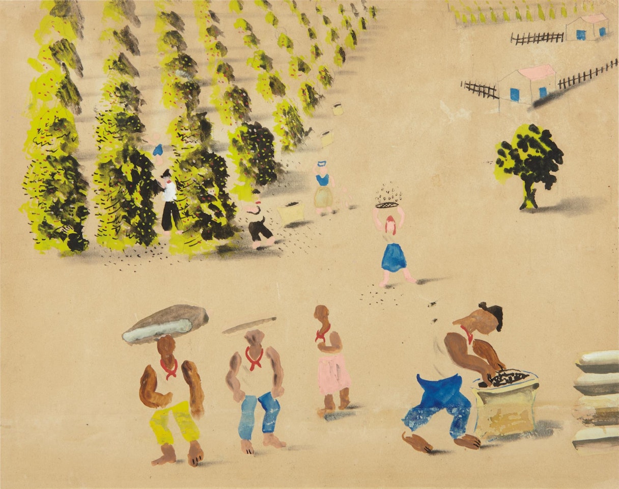 Colheita de Café (Coffee Harvest) by Cándido Portinari