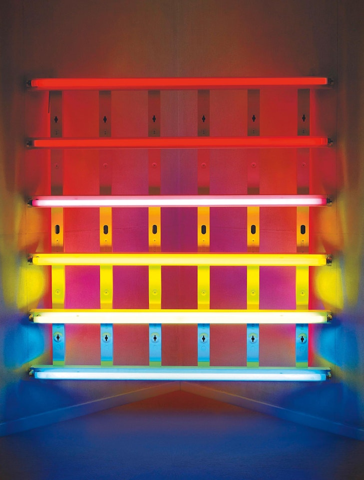 Untitled (for Leo Castelli at his gallery’s 30th anniversary) 3 by Dan Flavin