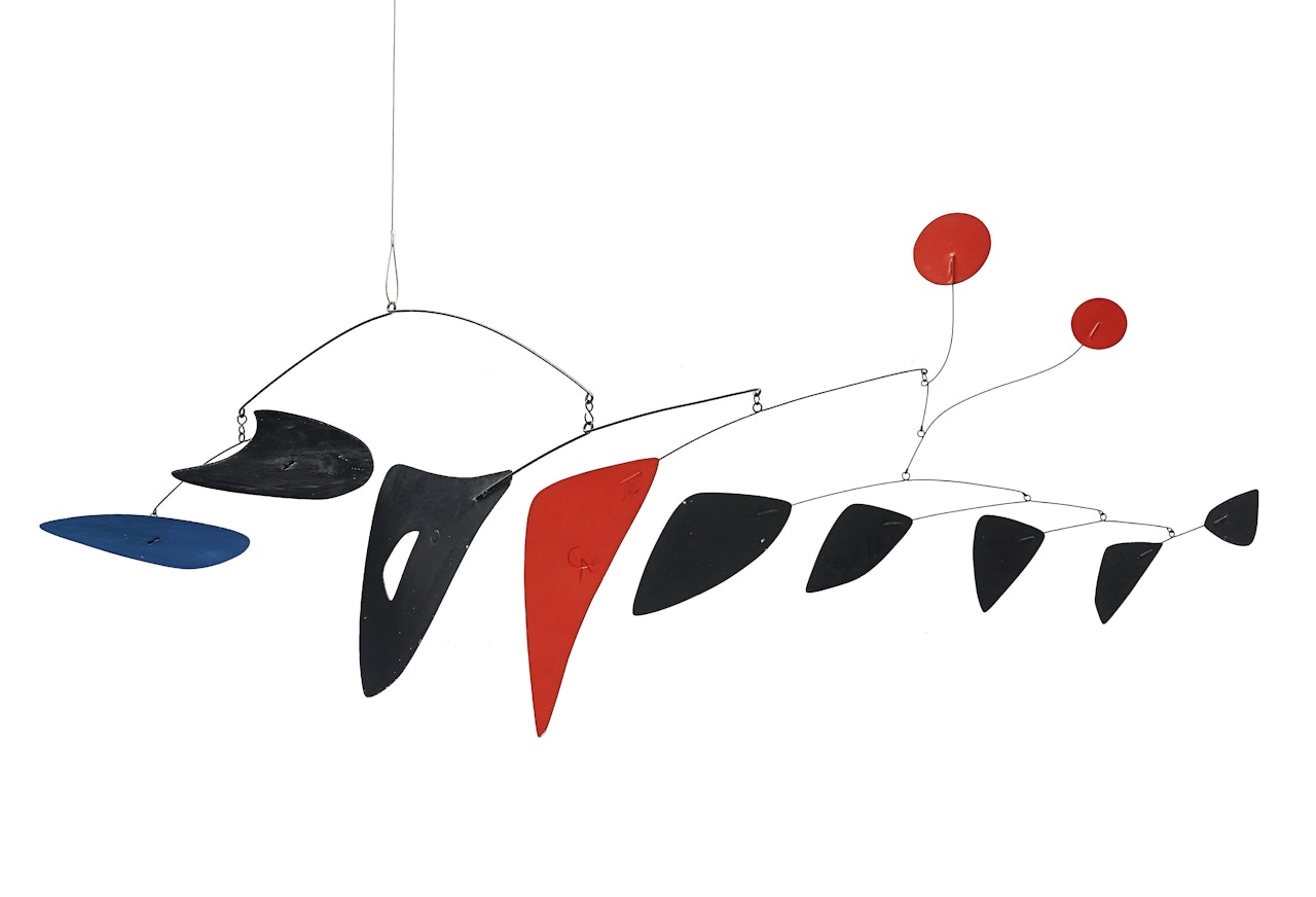 Two Horizontals and Nine Verticals by Alexander Calder