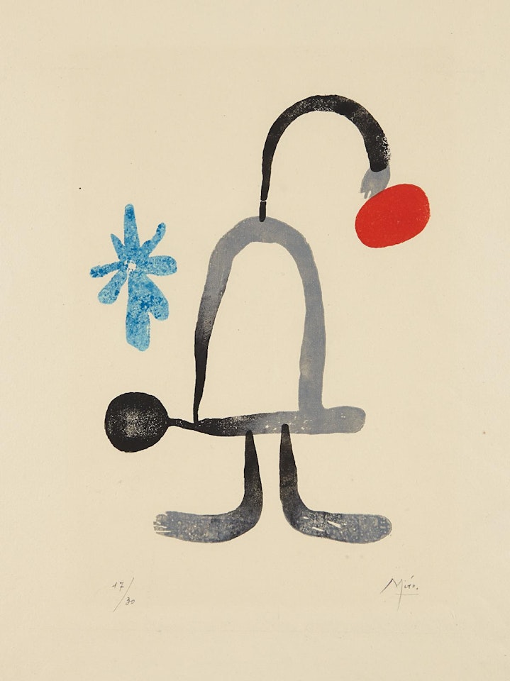A toute épreuve: one plate by Joan Miró