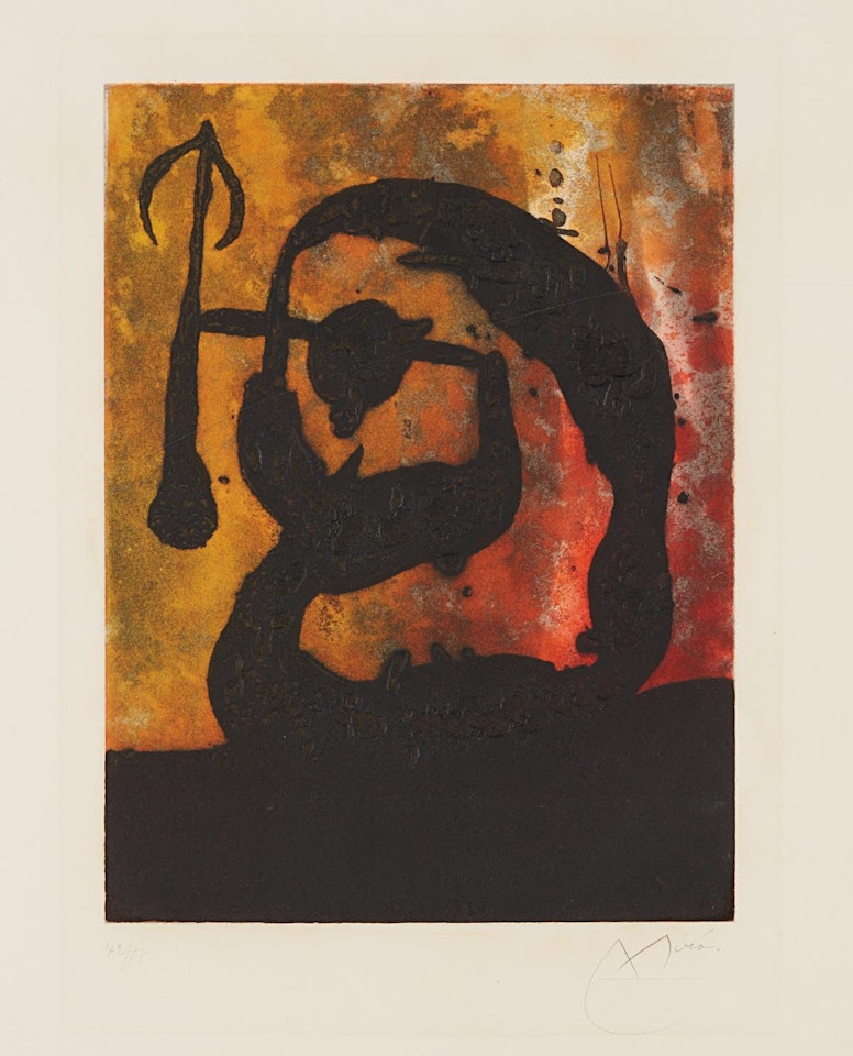 Tête flèche (Arrowhead) by Joan Miró
