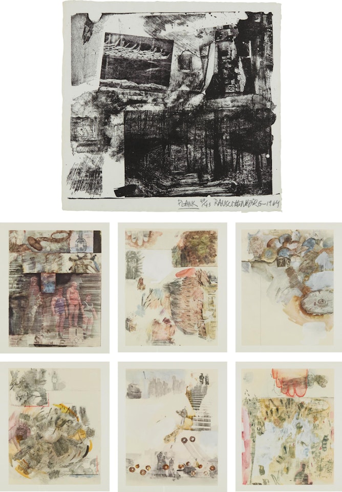 Dante's Inferno by Robert Rauschenberg