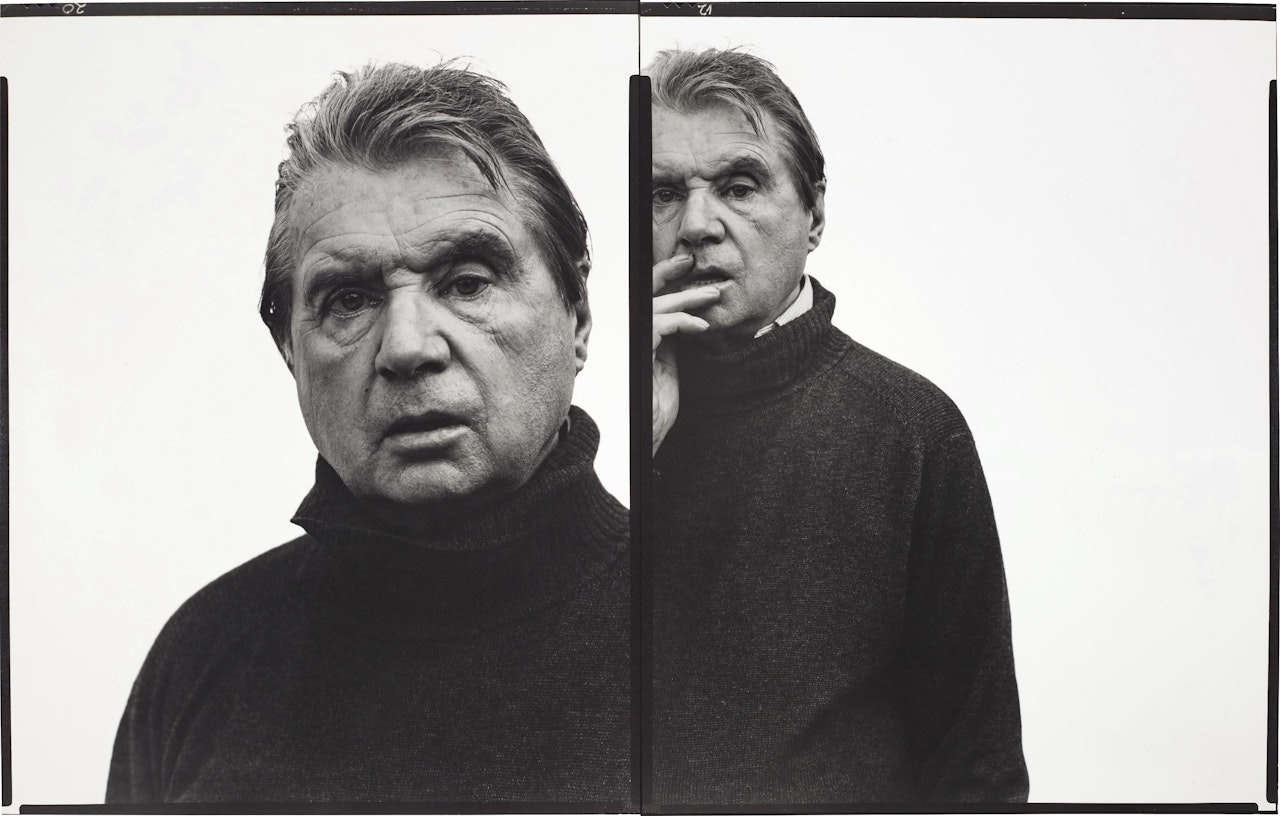 Francis Bacon, artist, Paris, April 11, 1979 by Richard Avedon