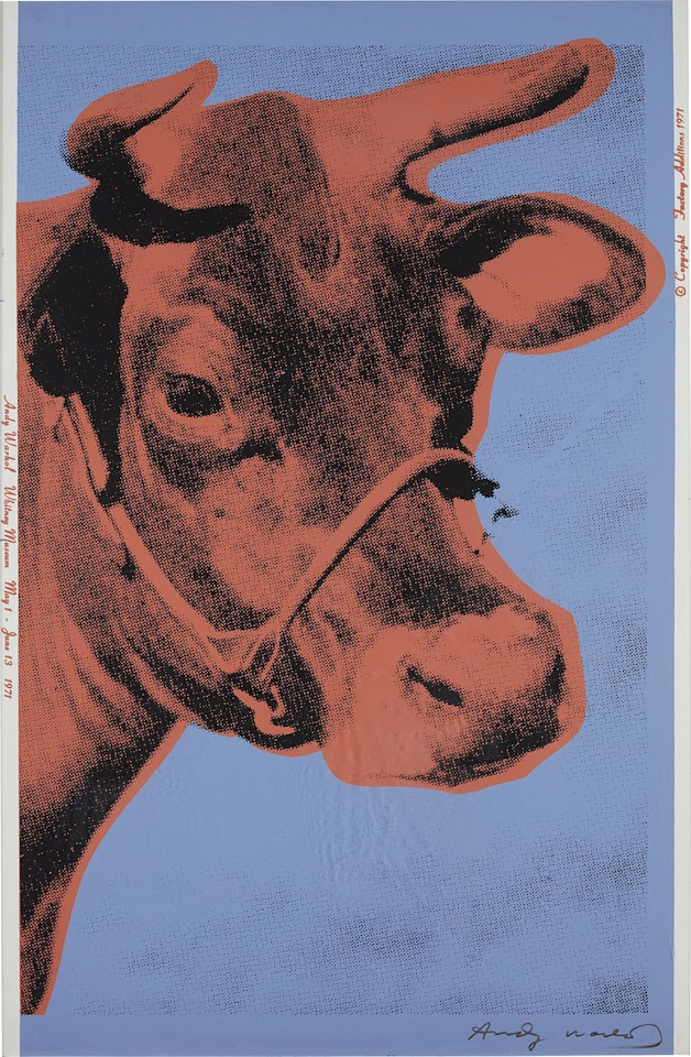 Cow by Andy Warhol