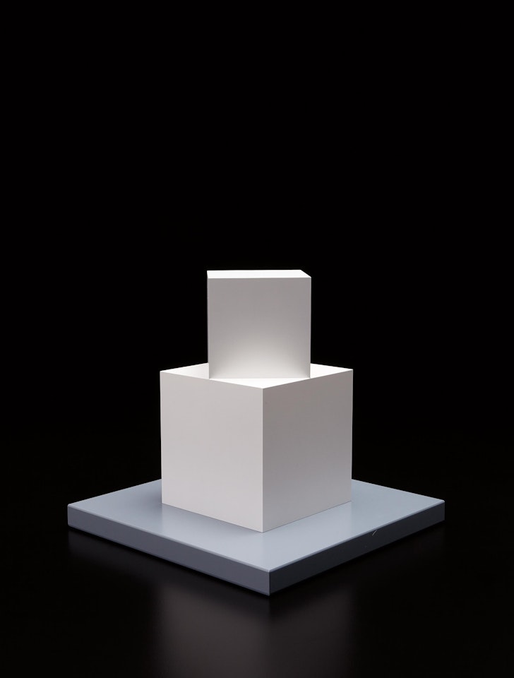 Cube on a Cube by Sol LeWitt
