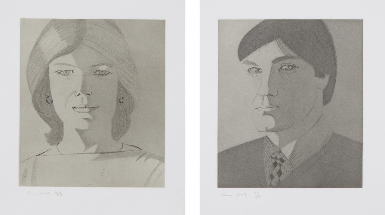 Give Me Tomorrow: two plates by Alex Katz