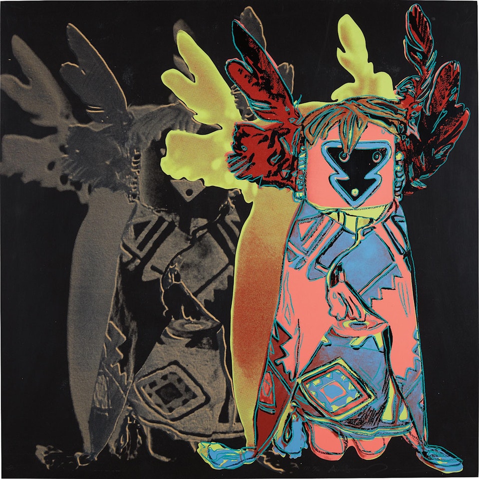 Kachina Doll, from Cowboys and Indians by Andy Warhol