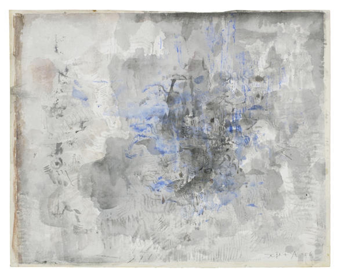 Untitled 1956 by Zao Wou-Ki