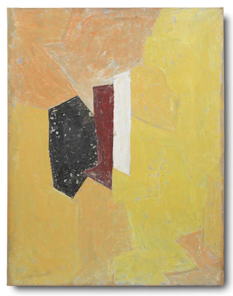 Composition abstraite 1954 by Serge Poliakoff