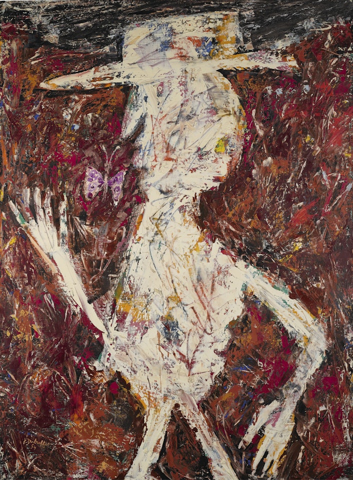 L'HOMME AU PAPILLON by Jean Dubuffet