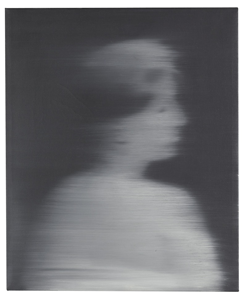 FRAUENKOPF IM PROFIL by Gerhard Richter