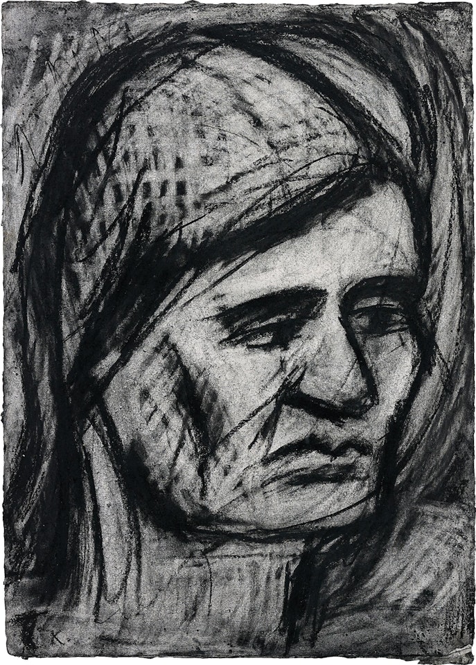 Head of Rosalind by Leon Kossoff