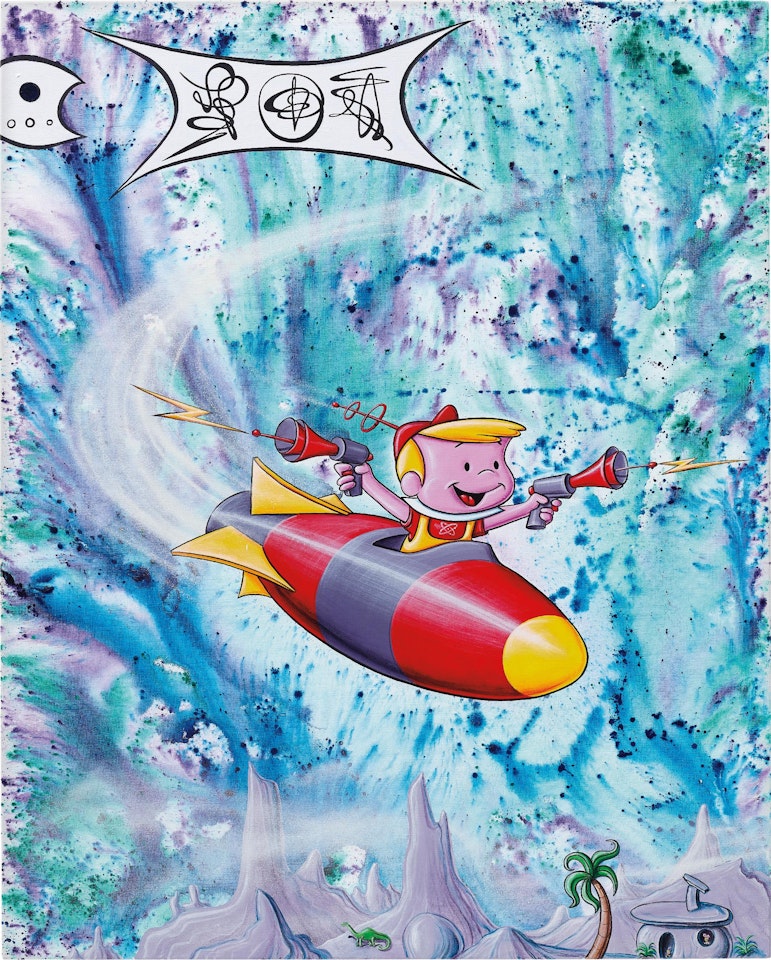 El Roi est Arrivé by Kenny Scharf