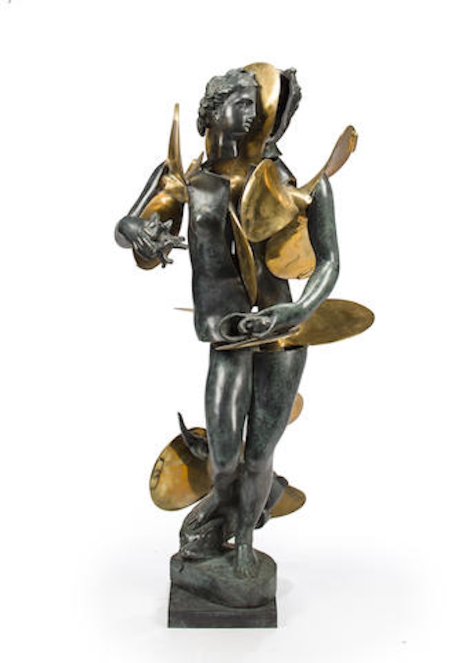 Untitled (Amphitrite with propellors) by Arman