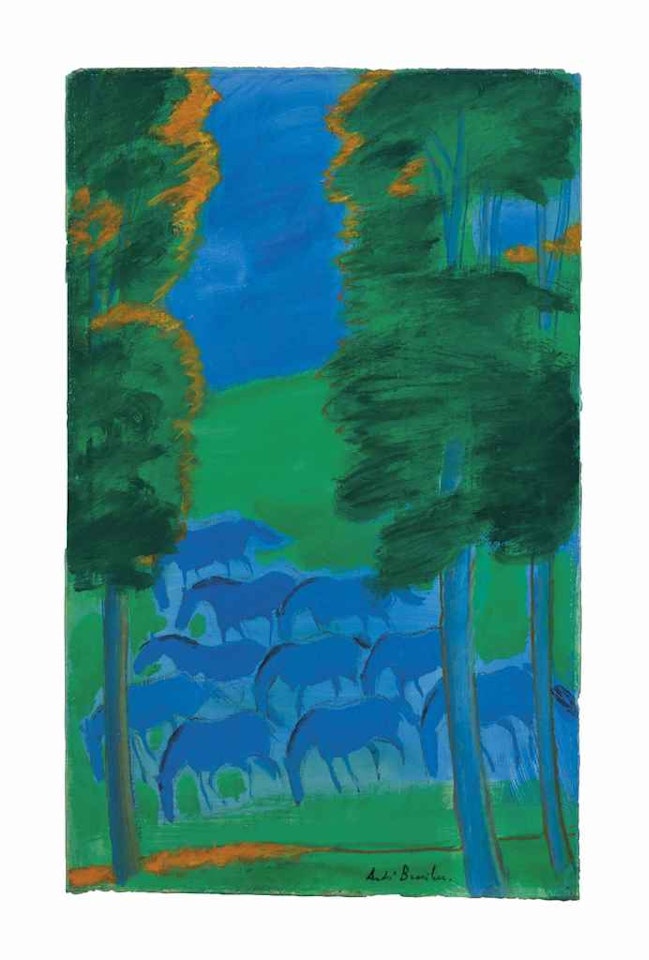 Petits Chevaux au Septembre by Monsieur Andre