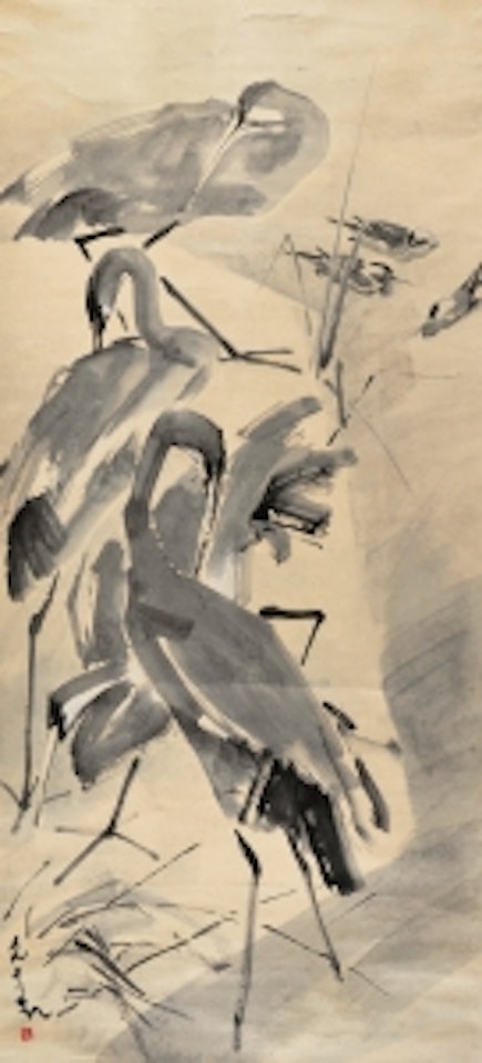 Egrets by Chen Wen Hsi
