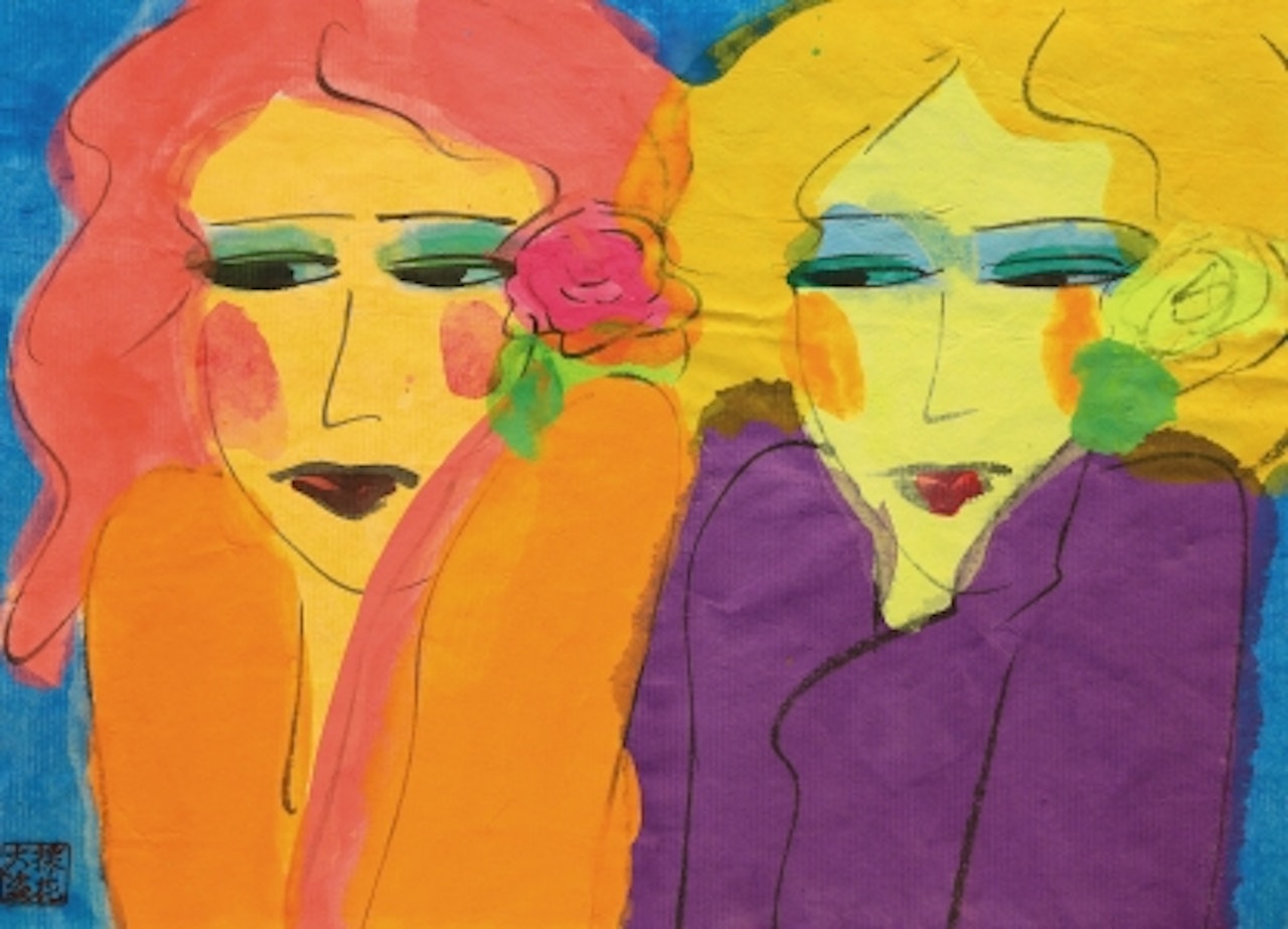 TWINS by Walasse Ting