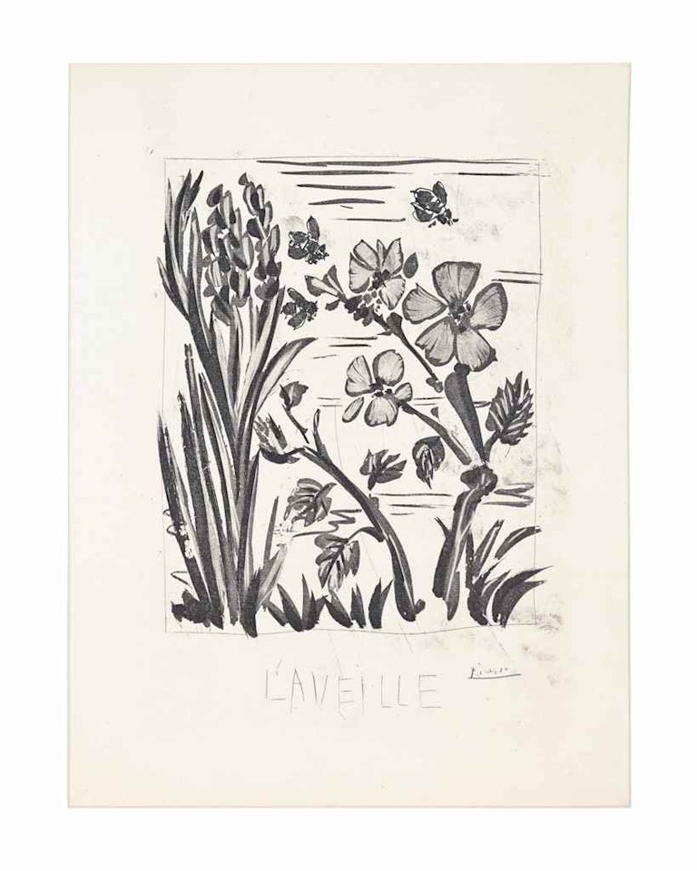 L'Abeille (from Histoire Naturelle) by Pablo Picasso