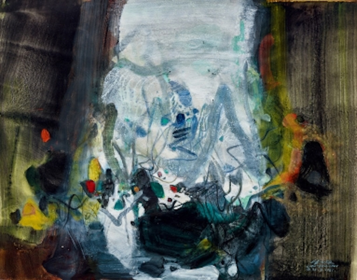 Une traversée (A Crossing) by Chu Teh-Chun