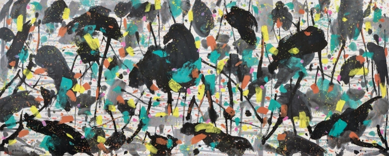 A Lotus Pond by Wu Guanzhong