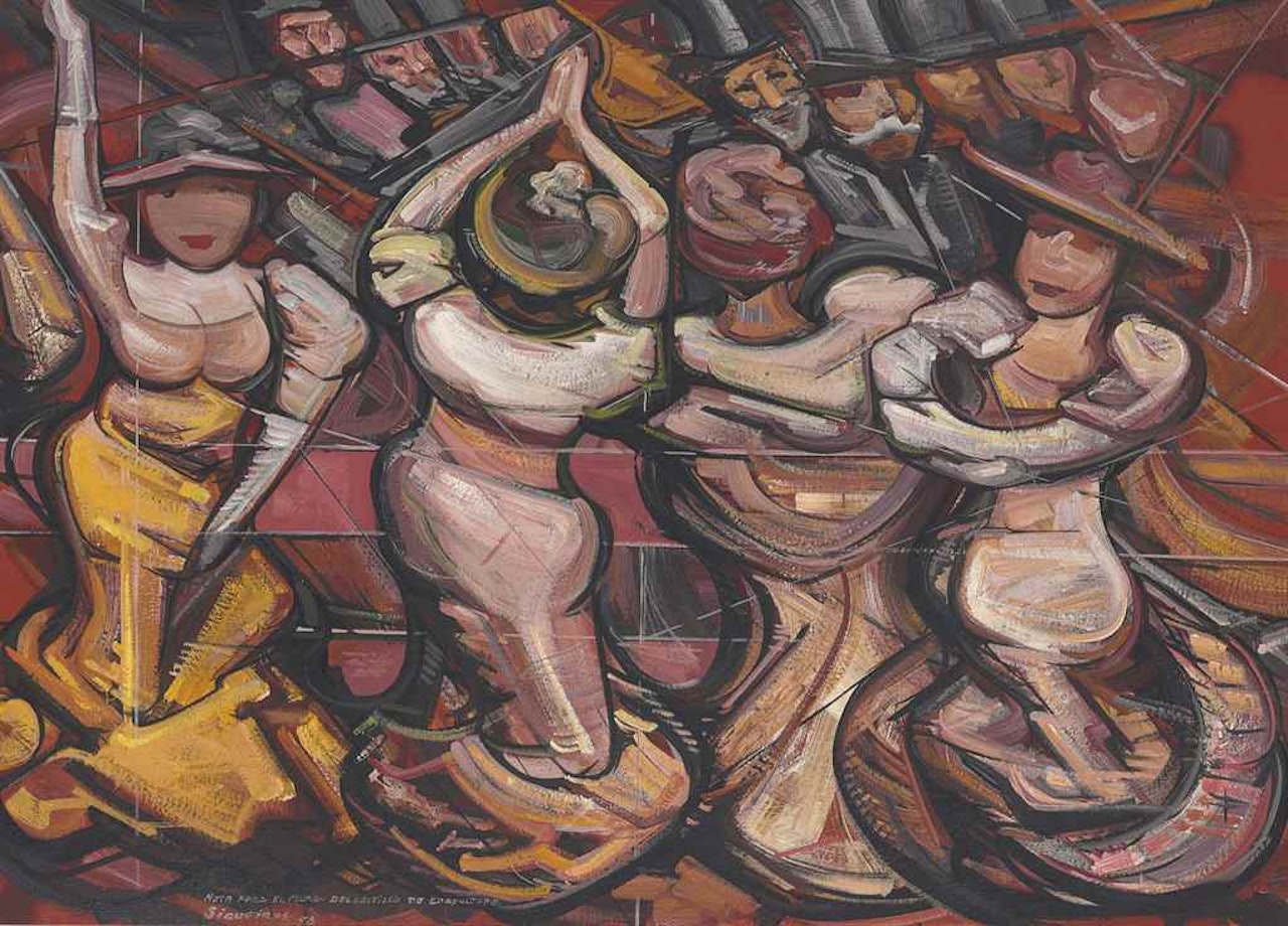 La Conesa by David Alfaro Siqueiros