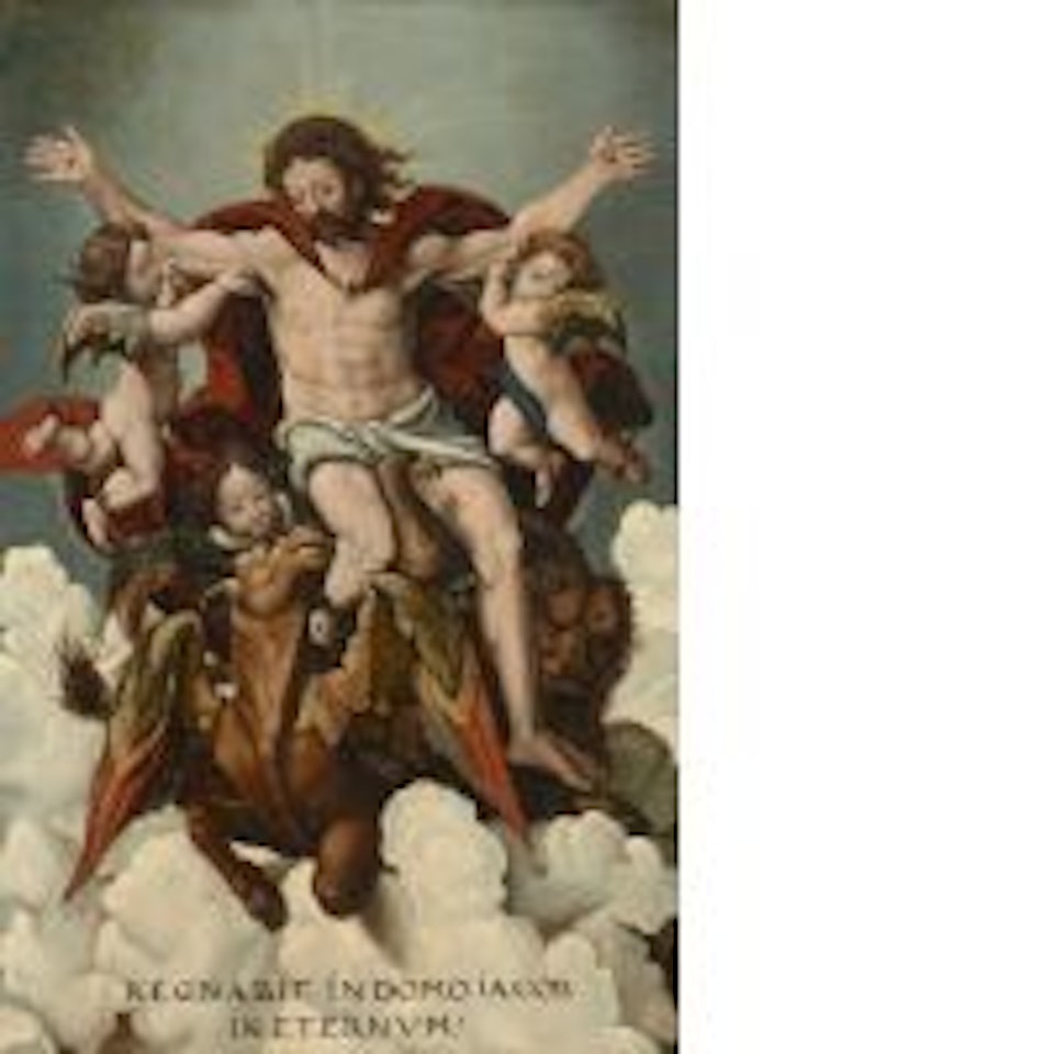 The vision of Ezekiel by Attributed to Pieter Coecke van Aelst I