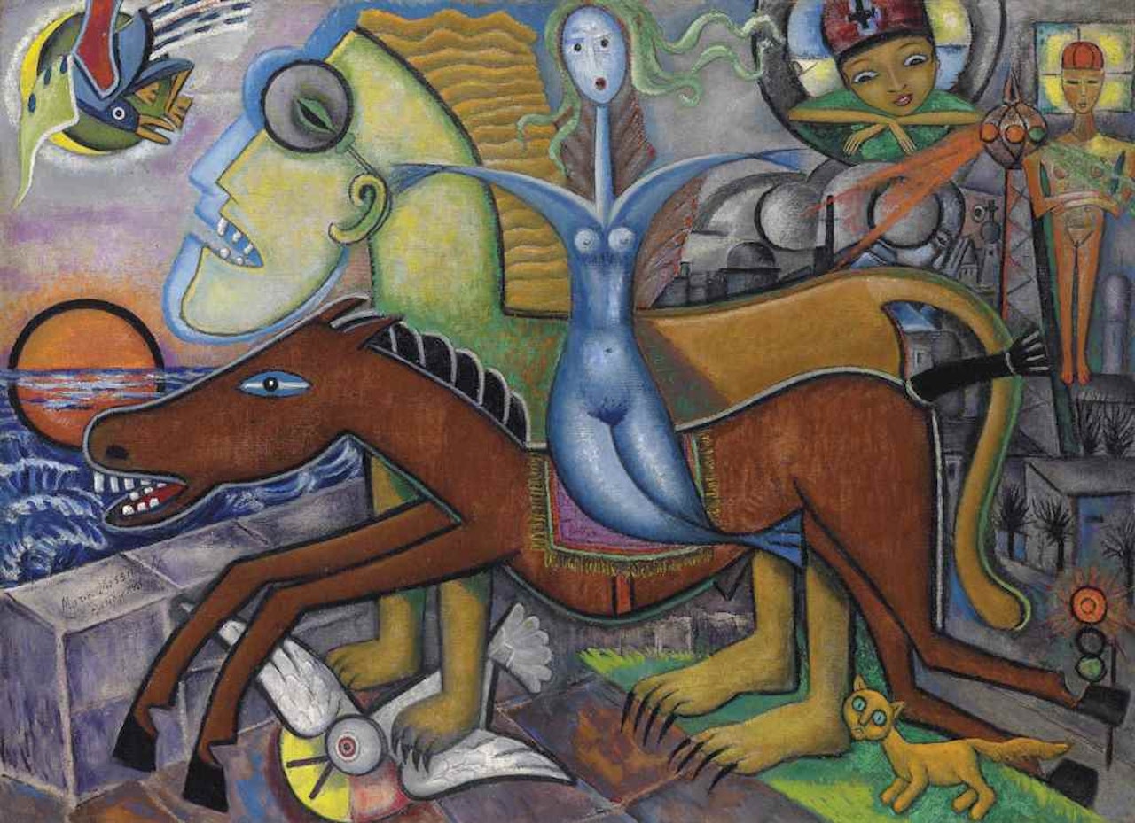 La Bete Humaine by Marie Vassilieff