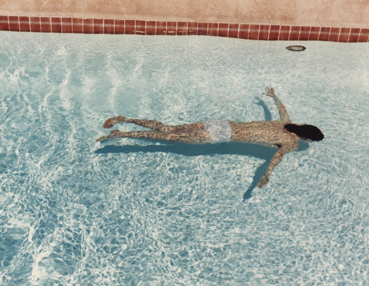 JOHN ST. CLAIR SWIMMING , (TWENTY PHOTOGRAPHIC PICTURES), 1972 by David Hockney