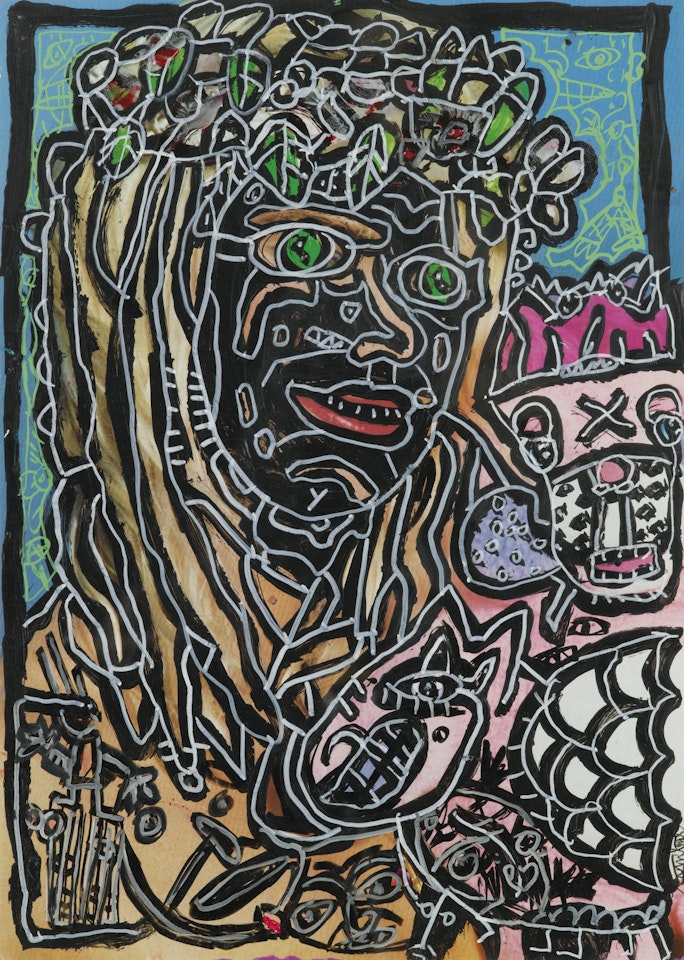 SOURIRE DE NIAISE BELLE by Robert Combas