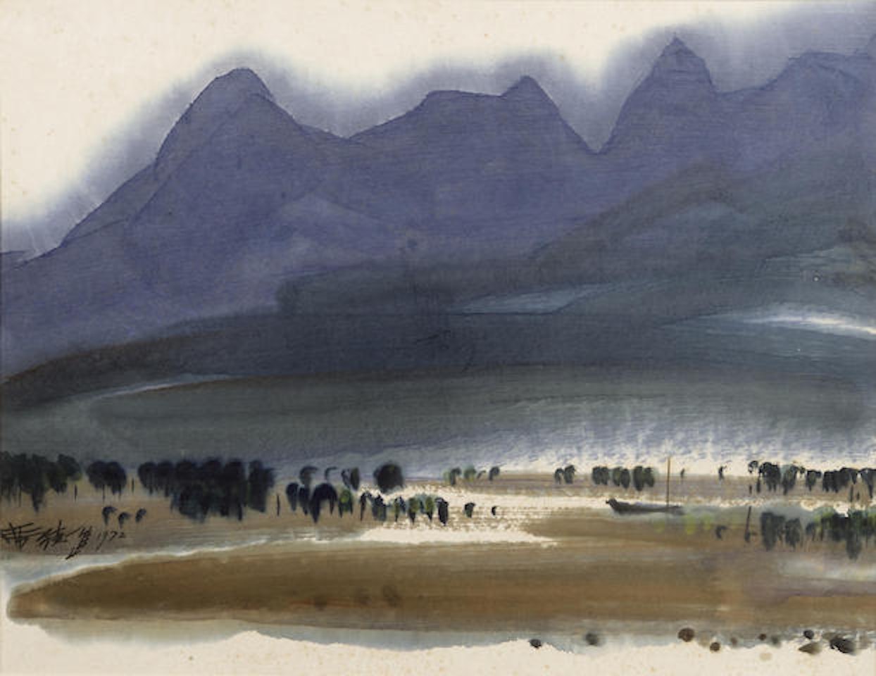 Blue Mountain by Xi Dejin