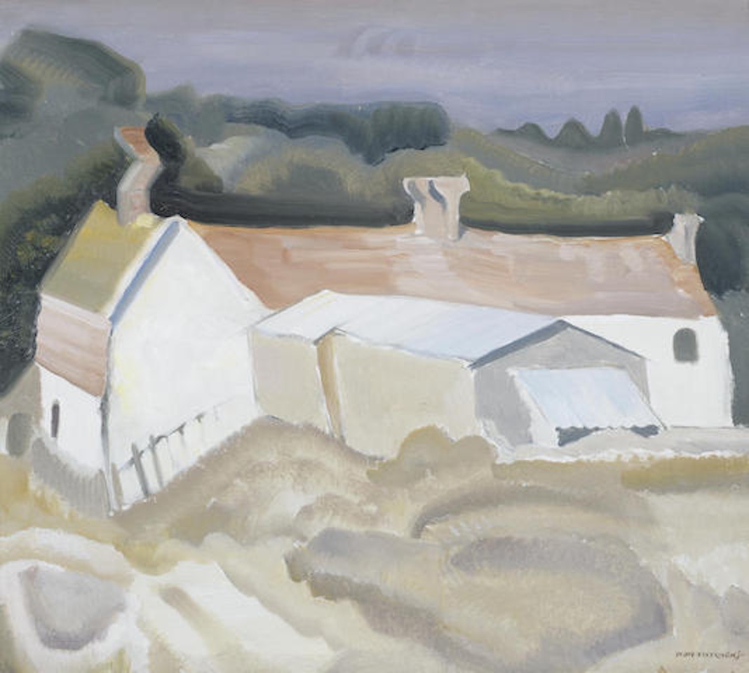 Sussex Cottages by Ivon Hitchens