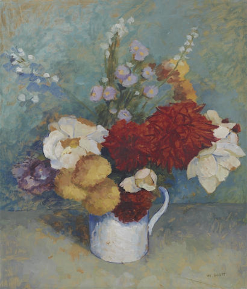 Vase of Flowers by William Scott