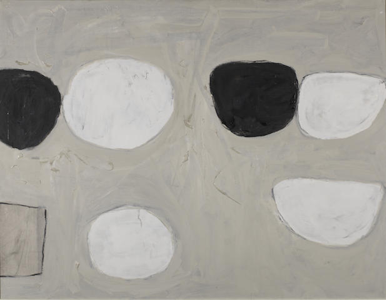 Grey, White and Black by William Scott