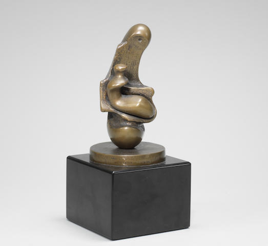 Maquette for Mother and Child: Hood by Henry Moore