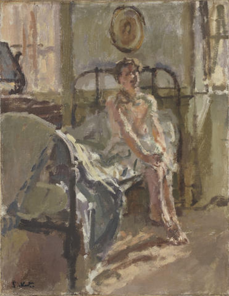 Wellington House Academy: Nude by Walter Richard Sickert