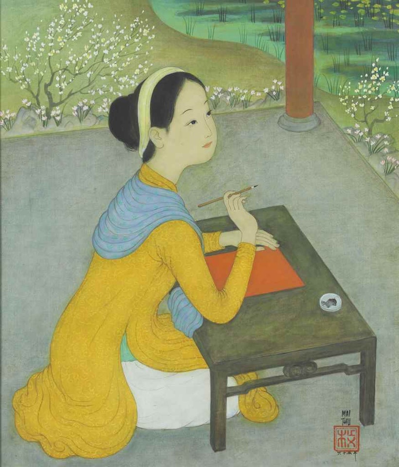 LA POÉSIE DU PRINTEMPS (THE POETRY OF SPRING) by Mai Trung Thu