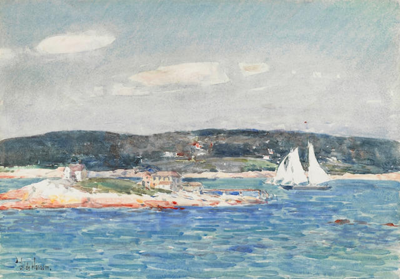 Ten Pound Island, Gloucester, Massachusetts by Childe Hassam