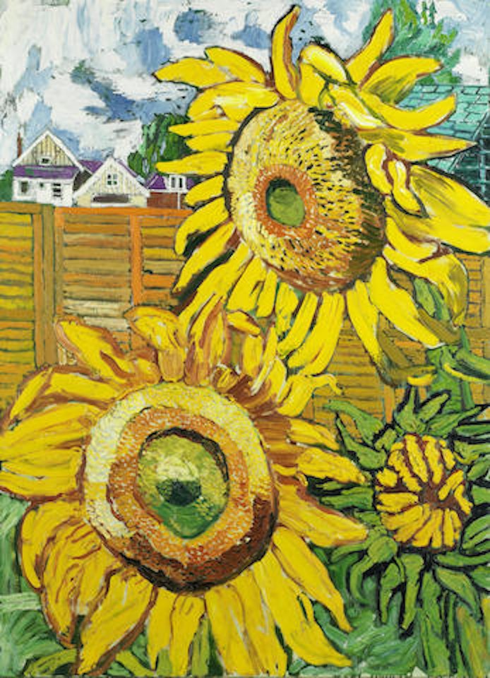 Suzerain Sunflowers, 1960 by John Bratby