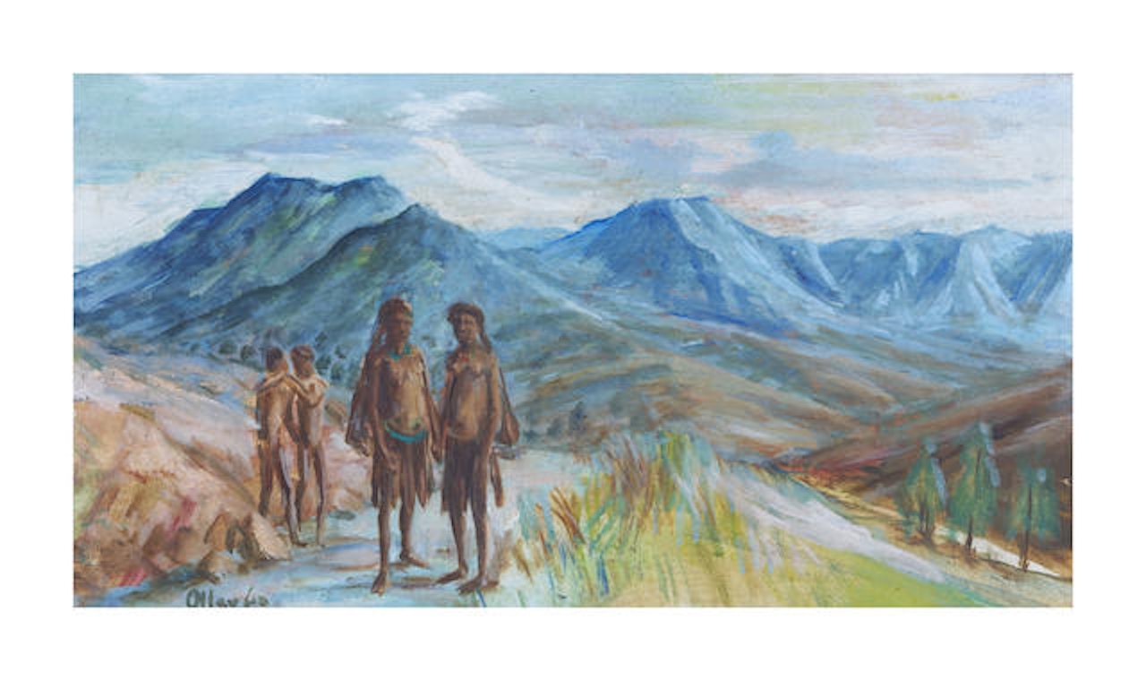 Goroka Valley, New Guinea by Margaret Hannah Olley