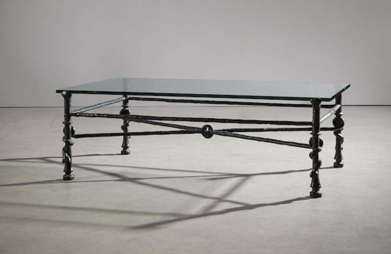 Table torsade by Diego Giacometti