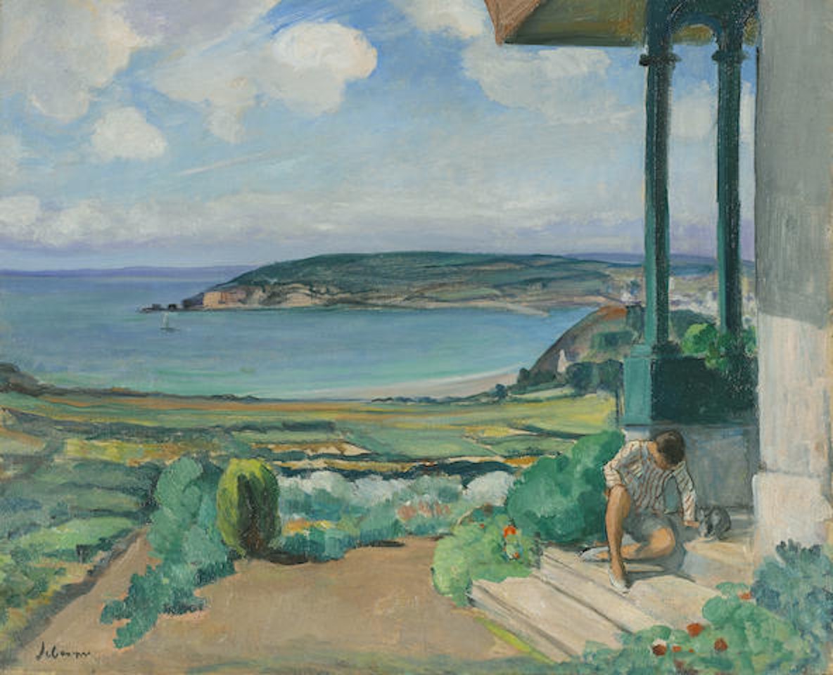 Morgat, le jardin dans la baie by Henri Lebasque
