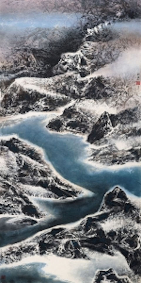 Retreat of Glaciers by Liu Kuo-Sung (Liu Guosong)