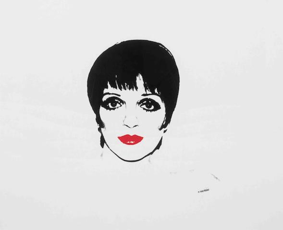 Liza Minelli by Andy Warhol