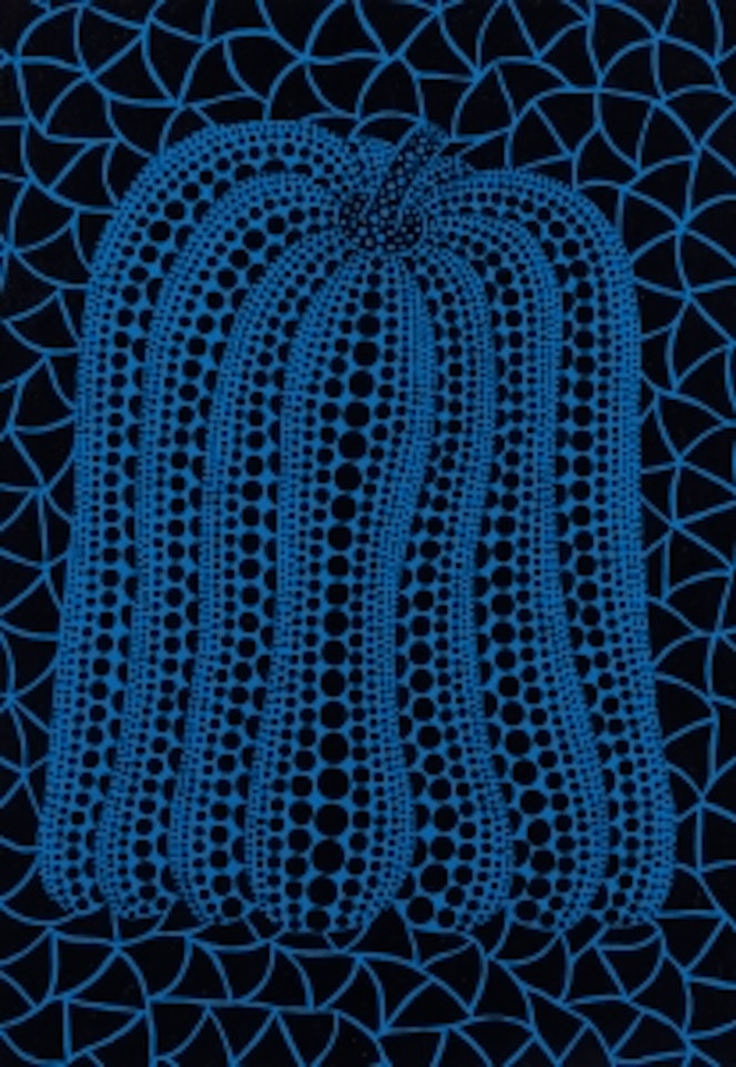 Blue Pumpkin T.W.P. by Yayoi Kusama