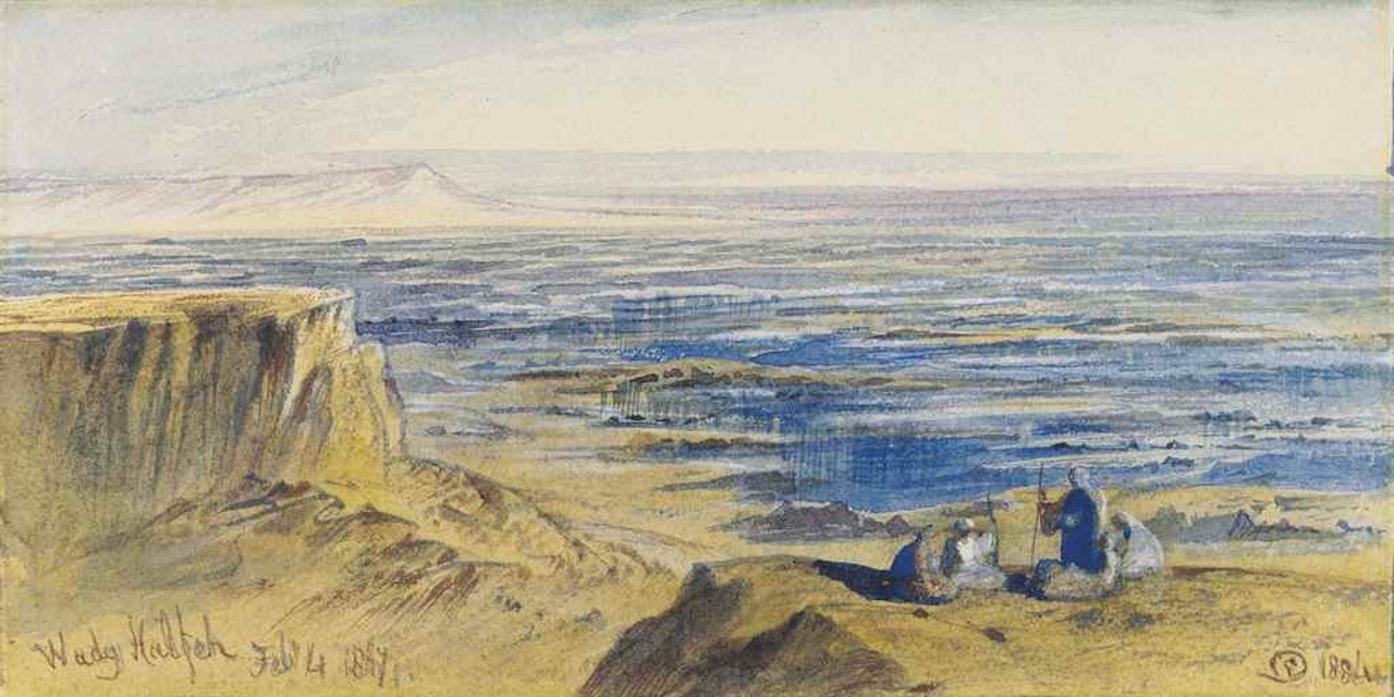 Wadi Halfa, Sudan by Edward Lear